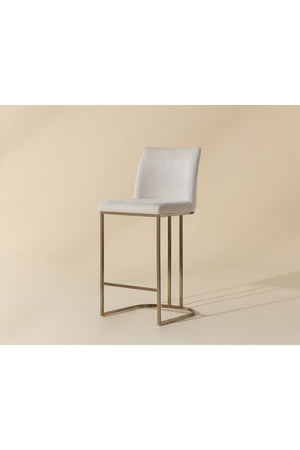   Modern European furniture - Cantilevered Fabric Counter Stool - www.oroa.com | Oroa.com