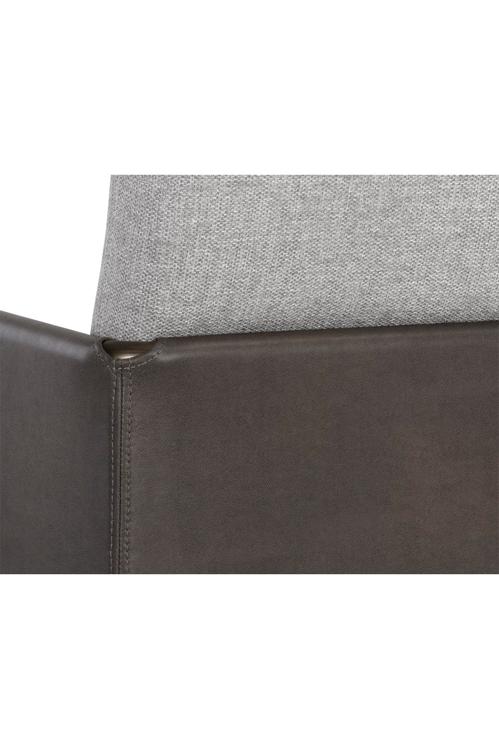 Modern European furniture - Leather Arm Gray Lounge Chair - www.oroa.com