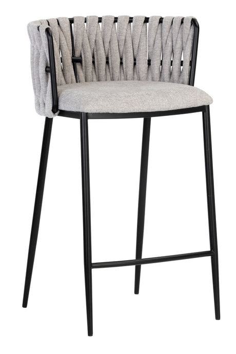 Modern European furniture - Weaved Back Counter Stool - www.oroa.com