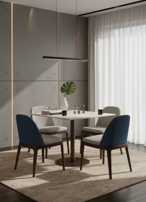  Modern European furniture - Art Deco Marble Square Bistro Table - www.oroa.com | Oroa.com