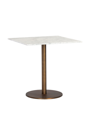   Modern European furniture - Art Deco Marble Square Bistro Table - www.oroa.com | Oroa.com
