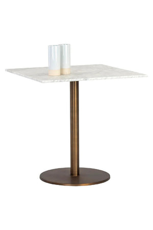   Modern European furniture - Art Deco Marble Square Bistro Table - www.oroa.com | Oroa.com