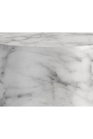   Modern European furniture - Marble Look Indoor/Outdoor Concrete End Table - www.oroa.com | Oroa.com