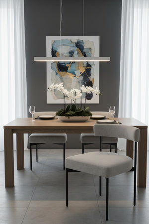   Modern European furniture - Gray Open-Back Dining Chairs (2) - www.oroa.com | Oroa.com