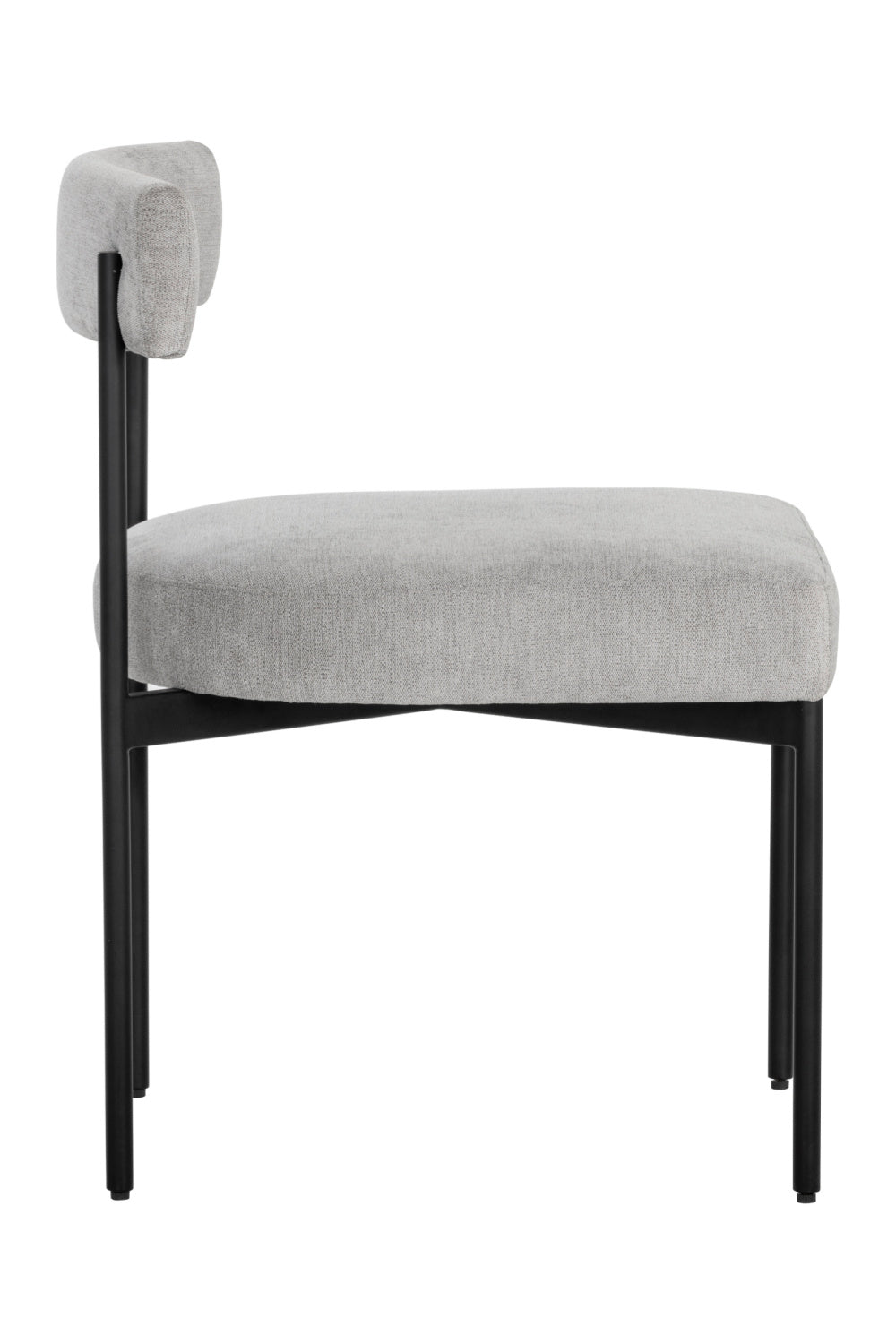   Modern European furniture - Gray Open-Back Dining Chairs (2) - www.oroa.com | Oroa.com