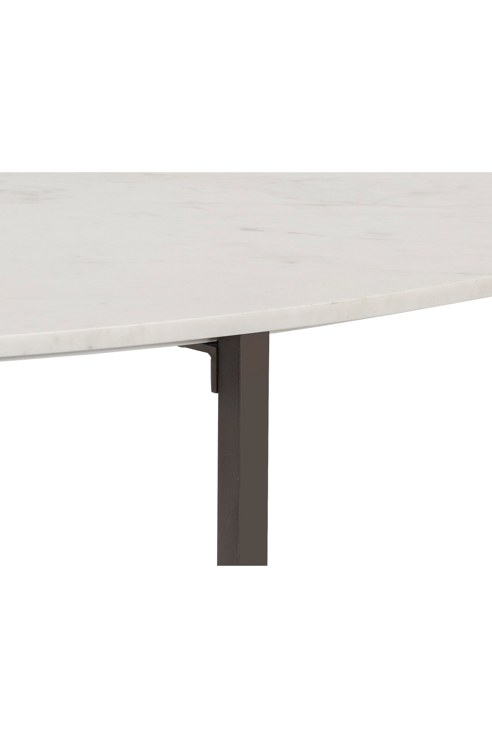   Modern European furniture - White Oval Marble Coffee Table - www.oroa.com | Oroa.com