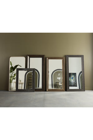 Modern European furniture - Iron Framed Floor Mirror - www.oroa.com