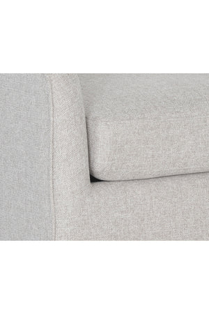 Modern European furniture - Curved Swivel Lounge Chair - www.oroa.com