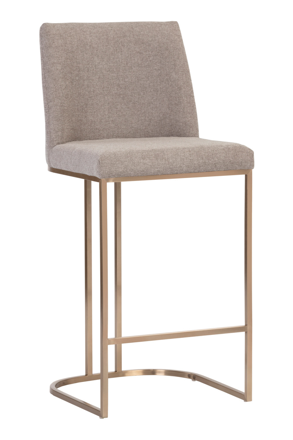  Modern European furniture - Cantilevered Fabric Counter Stool - www.oroa.com | Oroa.com