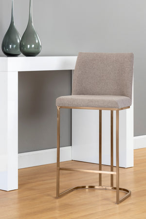   Modern European furniture - Cantilevered Fabric Counter Stool - www.oroa.com | Oroa.com