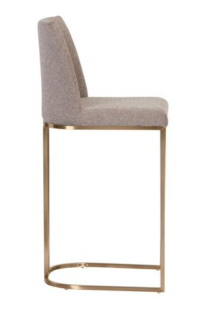   Modern European furniture - Cantilevered Fabric Counter Stool - www.oroa.com | Oroa.com