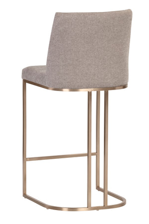   Modern European furniture - Cantilevered Fabric Counter Stool - www.oroa.com | Oroa.com