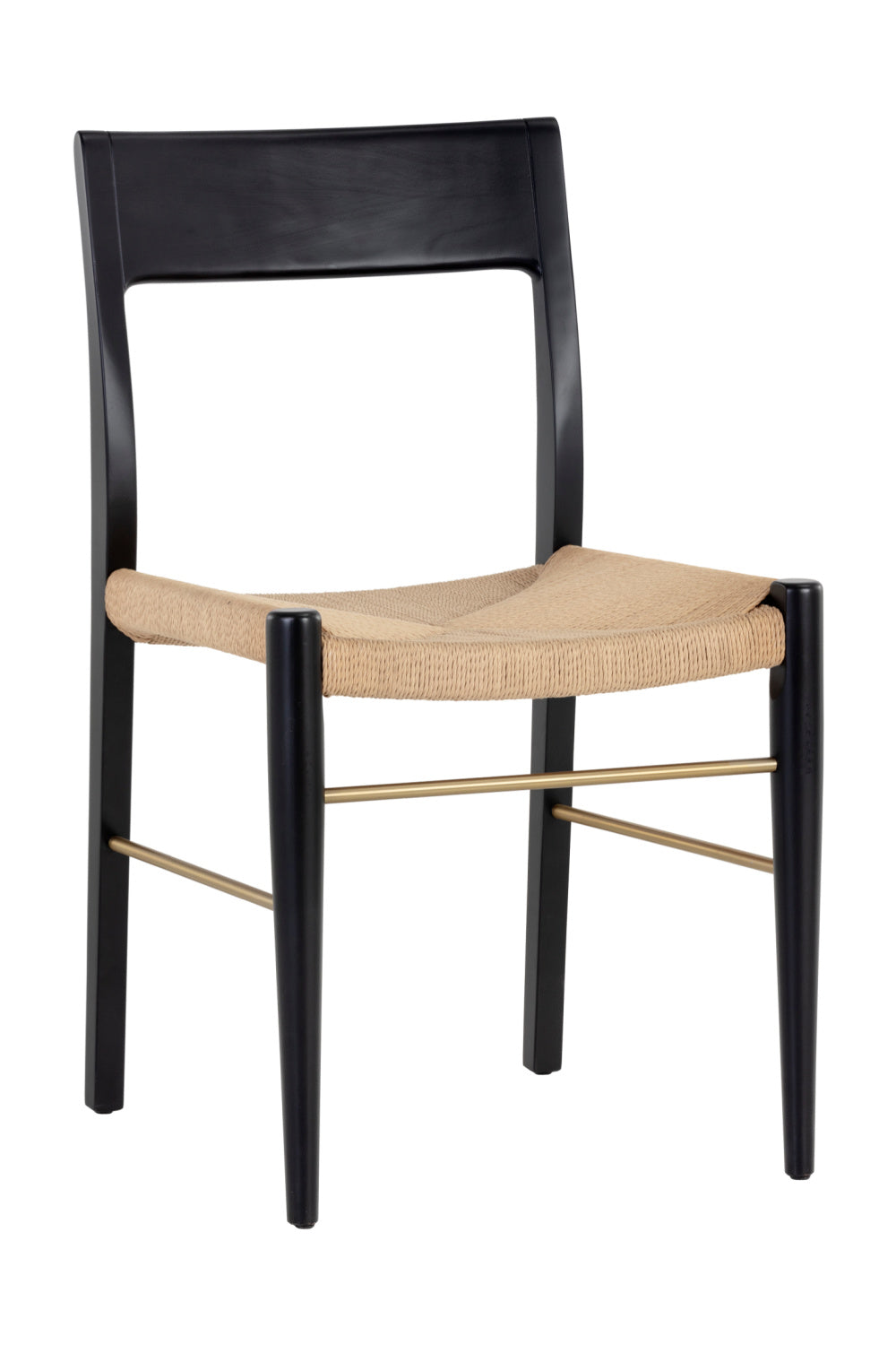   Modern European furniture - Natural Rope Seat Dining Chairs (2) - www.oroa.com | Oroa.com