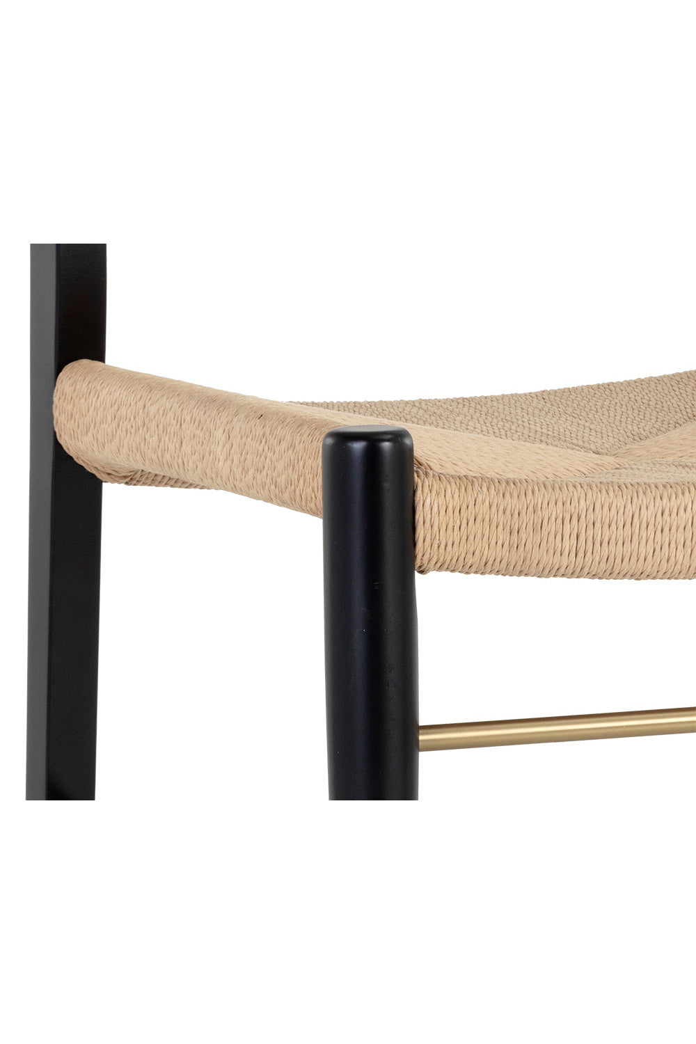   Modern European furniture - Natural Rope Seat Dining Chairs (2) - www.oroa.com | Oroa.com