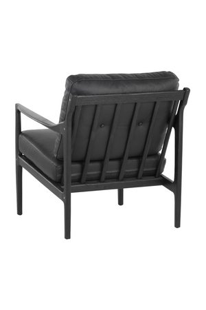 Modern European furniture - Button-Tufted Leather Lounge Chair - www.oroa.com