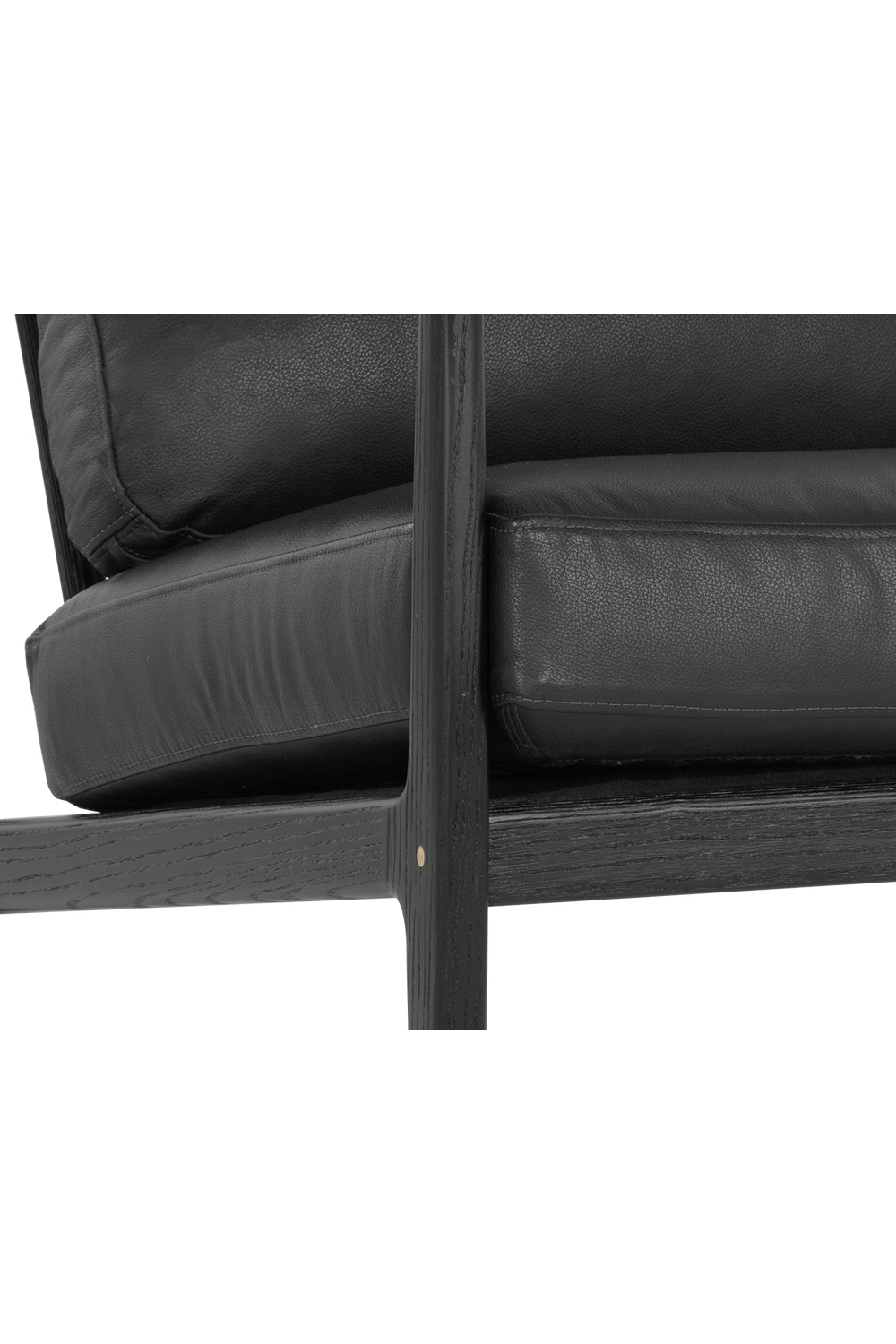 Modern European furniture - Button-Tufted Leather Lounge Chair - www.oroa.com