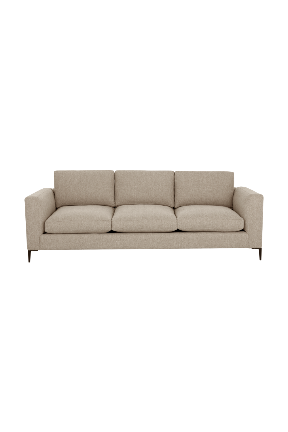 Modern European furniture - Fabric Sofa with Reversible Cushions - www.oroa.com