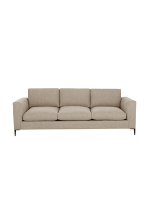 Modern European furniture - Fabric Sofa with Reversible Cushions - www.oroa.com
