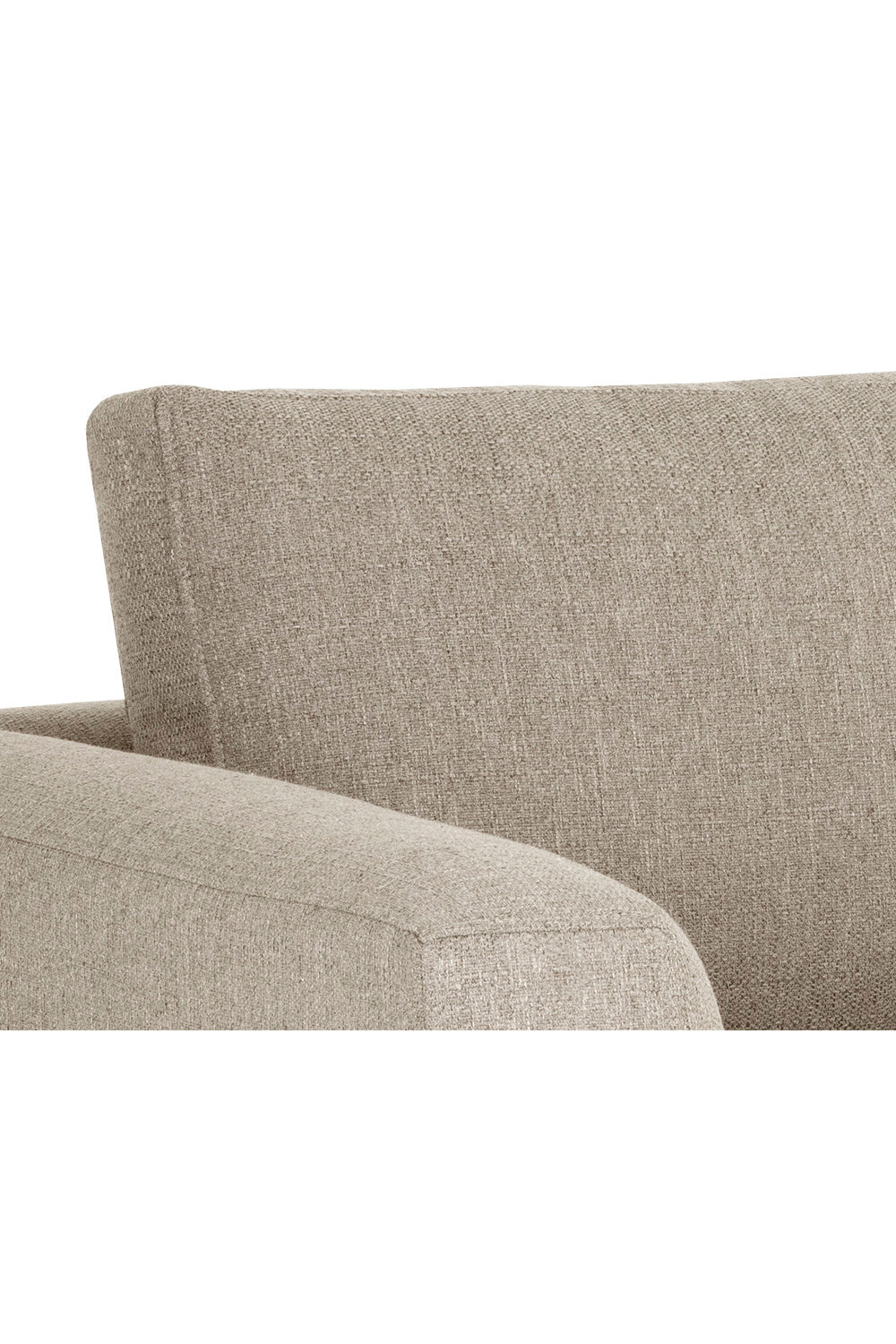 Modern European furniture - Fabric Sofa with Reversible Cushions - www.oroa.com