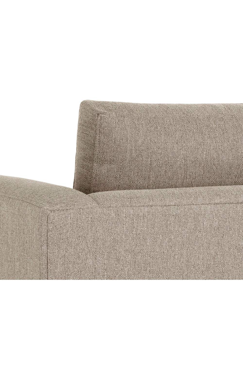 Modern European furniture - Fabric Sofa with Reversible Cushions - www.oroa.com