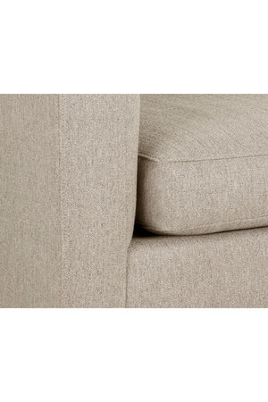 Modern European furniture - Fabric Sofa with Reversible Cushions - www.oroa.com