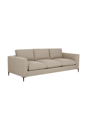 Modern European furniture - Fabric Sofa with Reversible Cushions - www.oroa.com