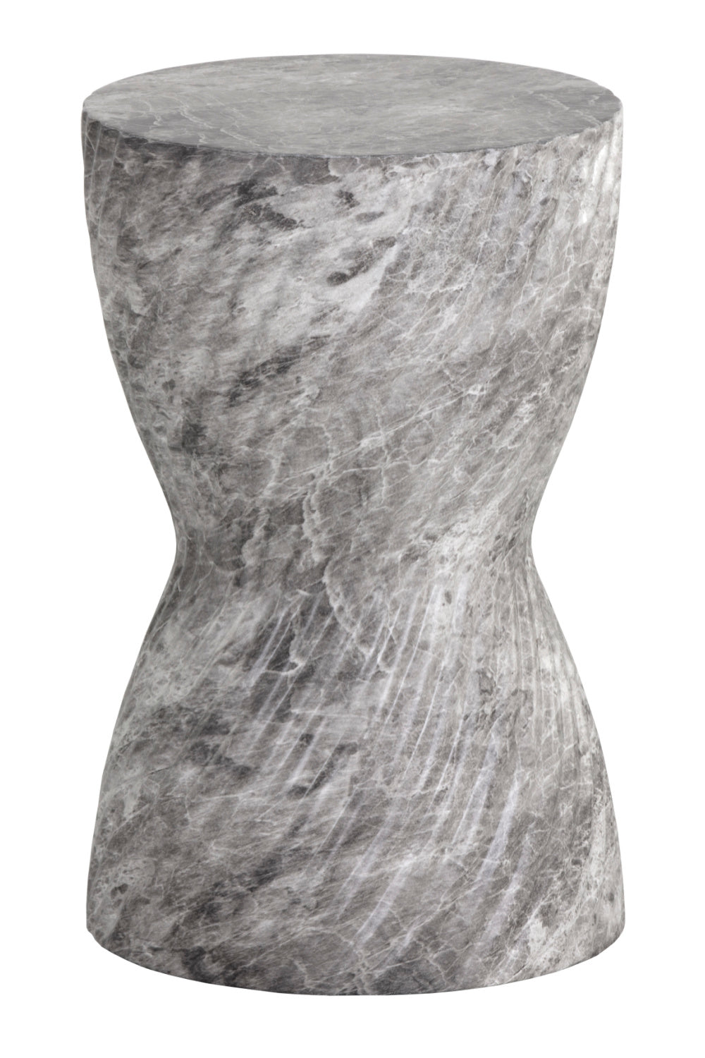   Modern European furniture - Gray Hourglass Indoor/Outdoor End Table - www.oroa.com | Oroa.com