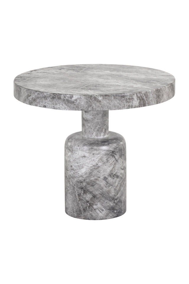 Modern European furniture - Gray Indoor/Outdoor Side Table - www.oroa.com