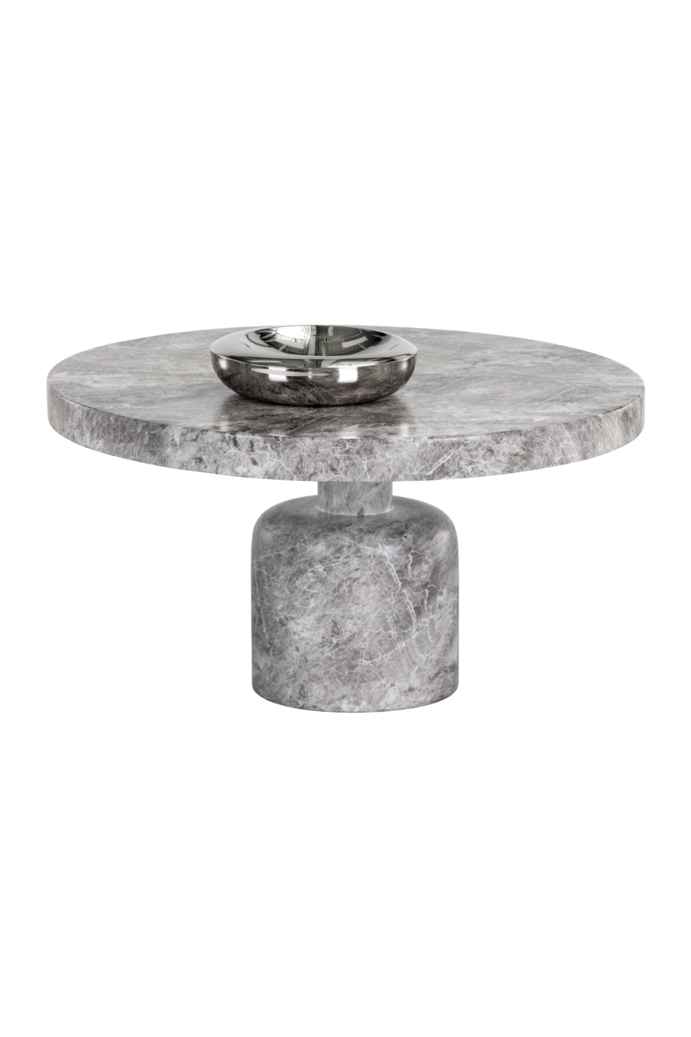  Modern European furniture - Gray Marble-Look Coffee Table - www.oroa.com | Oroa.com