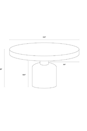   Modern European furniture - Gray Marble-Look Coffee Table - www.oroa.com | Oroa.com