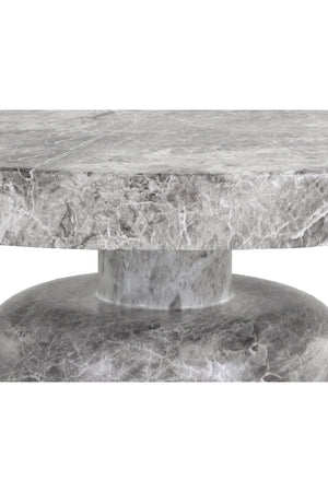   Modern European furniture - Gray Marble-Look Coffee Table - www.oroa.com | Oroa.com