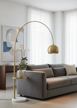   Modern European furniture - Arched Iron Floor Lamp - www.oroa.com | Oroa.com