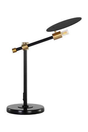 Black Disc Table Lamp | Splendido Neela | Oroa.com