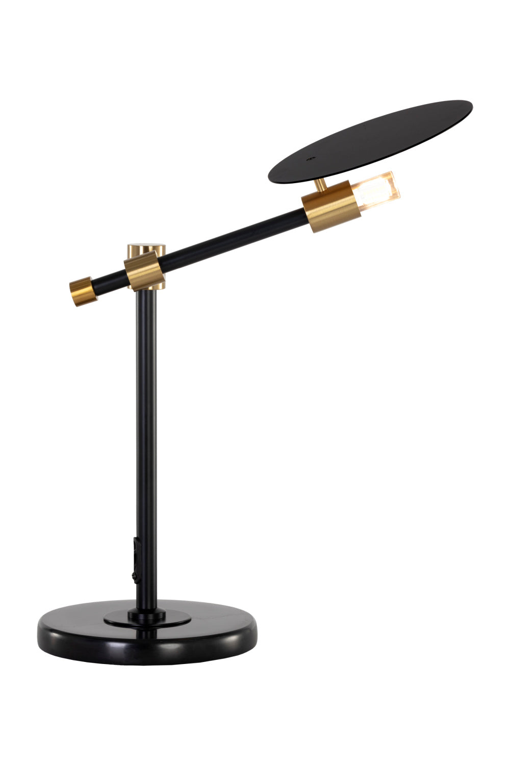 Black Disc Table Lamp | Splendido Neela | Oroa.com