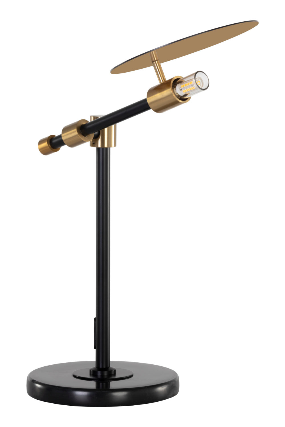 Black Disc Table Lamp | Splendido Neela | Oroa.com