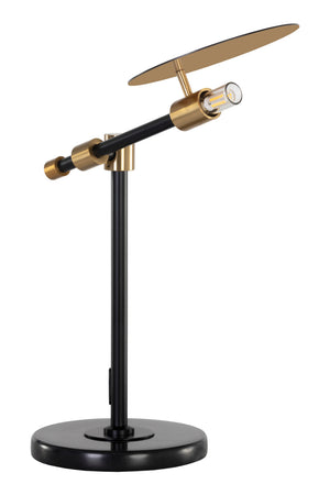 Black Disc Table Lamp | Splendido Neela | Oroa.com