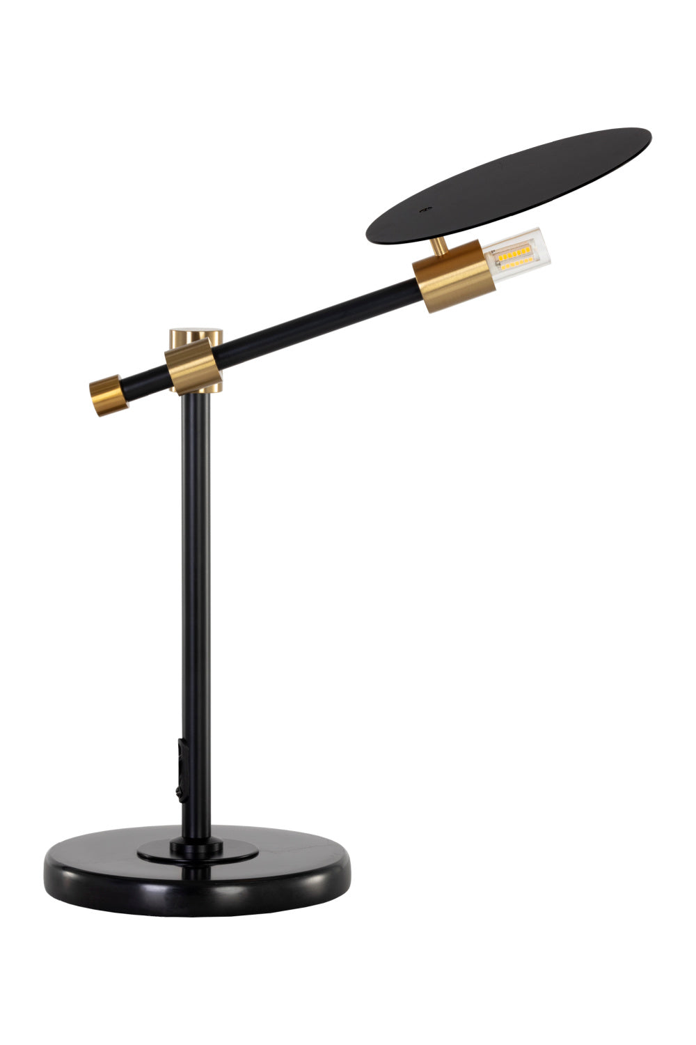 Black Disc Table Lamp | Splendido Neela | Oroa.com