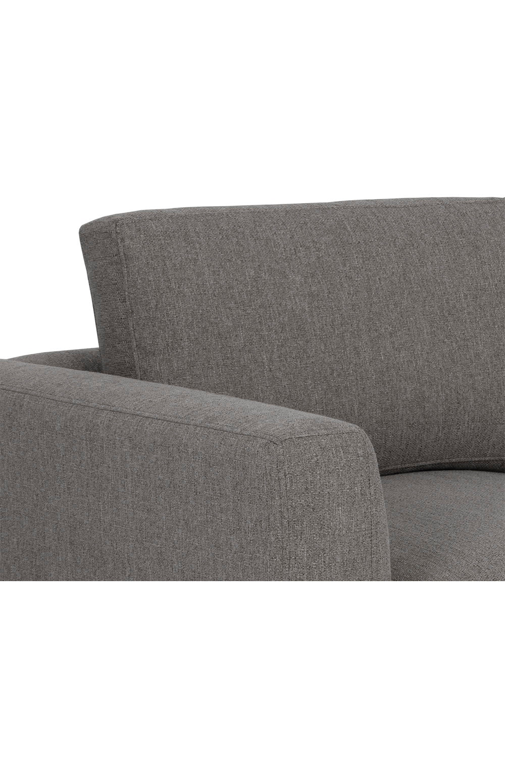 Modern European furniture - Fabric Sofa with Reversible Cushions - www.oroa.com