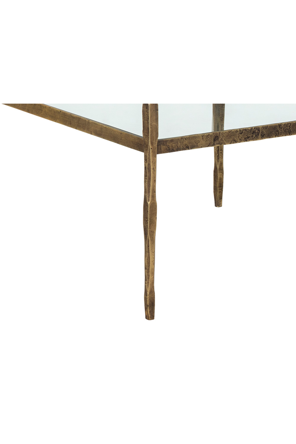   Modern European furniture - Glass 2-Shelf Desk - www.oroa.com | Oroa.com