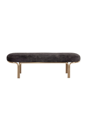 Modern European furniture - Oval Upholstered Bench - www.oroa.com