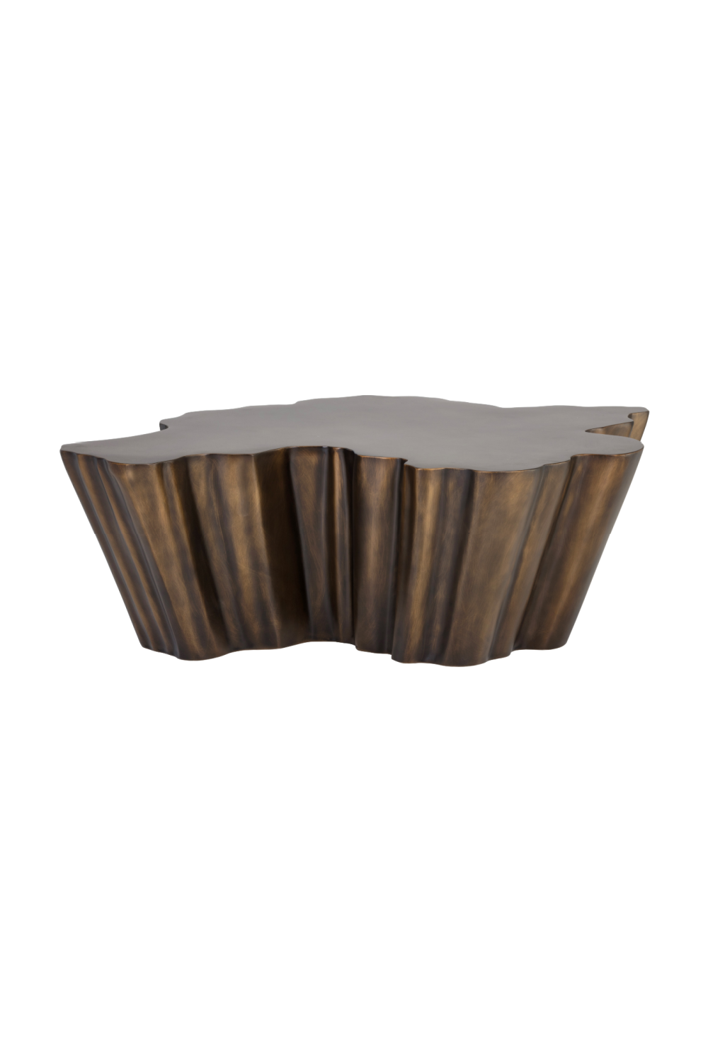 Modern European furniture - Antique Bronze Freeform Coffee Table - www.oroa.com