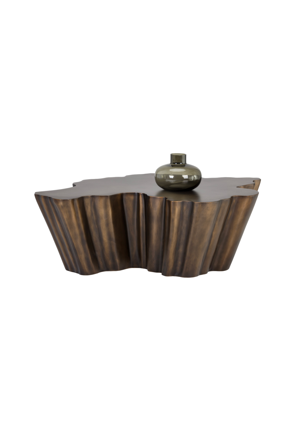 Modern European furniture - Antique Bronze Freeform Coffee Table - www.oroa.com