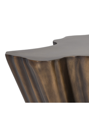 Modern European furniture - Antique Bronze Freeform Coffee Table - www.oroa.com