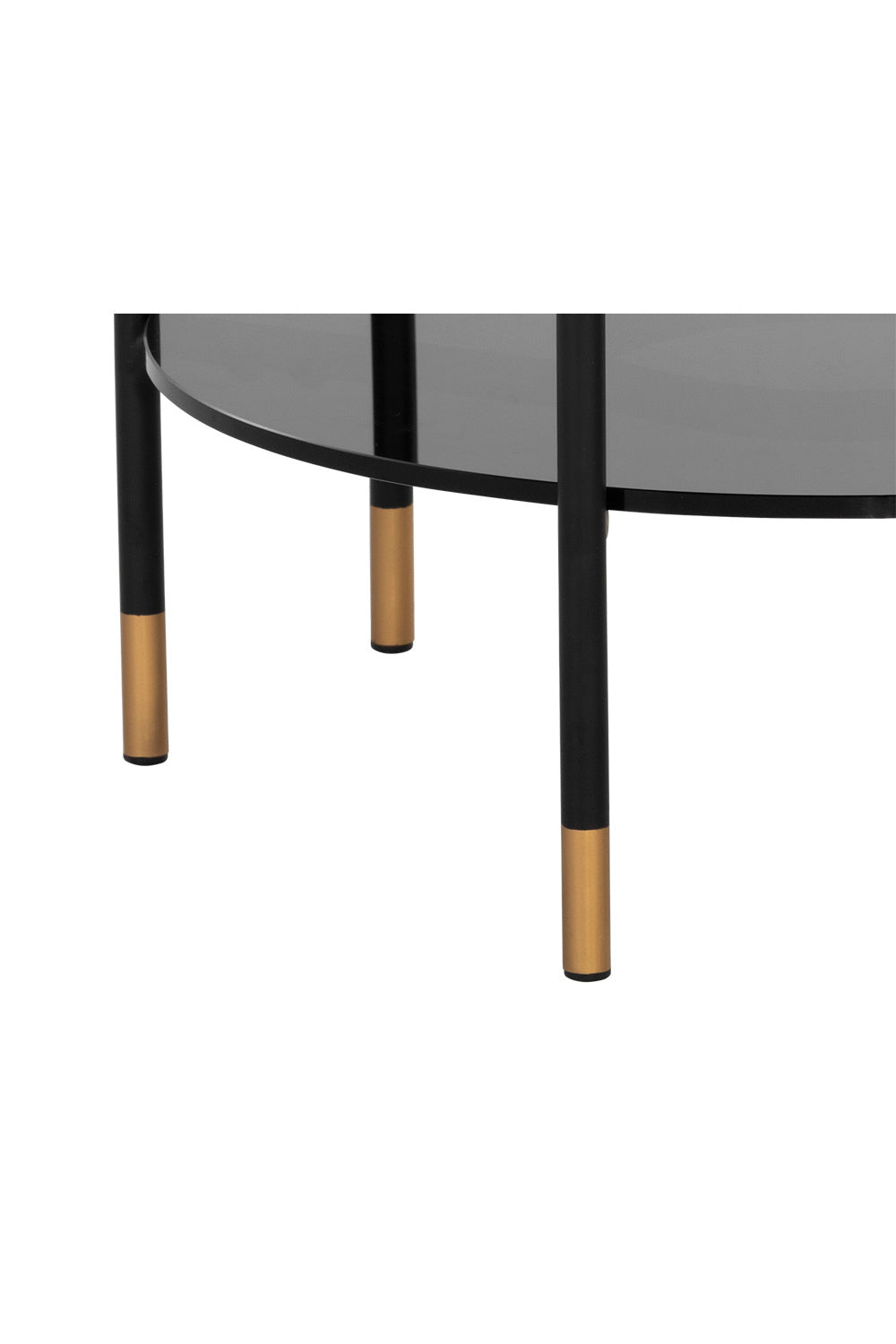 Modern European furniture - Black 2-Layer Indoor/Outdoor Side Table - www.oroa.com