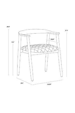   Modern European furniture - Weathered Oak Dining Armchair - www.oroa.com | Oroa.com