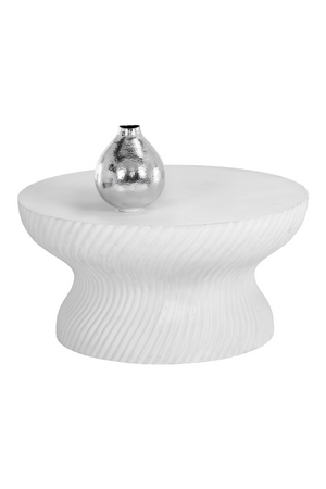   Modern European furniture - Swirl-Base Concrete Coffee Table - www.oroa.com | Oroa.com