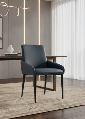   Modern European furniture - Structured Curved Dining Armchair  - www.oroa.com | Oroa.com