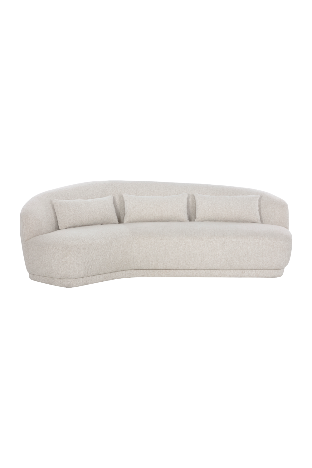 Modern European furniture - Minimalist Curved Sofa - www.oroa.com