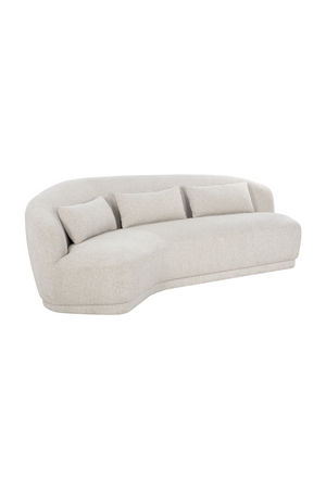 Modern European furniture - Minimalist Curved Sofa - www.oroa.com