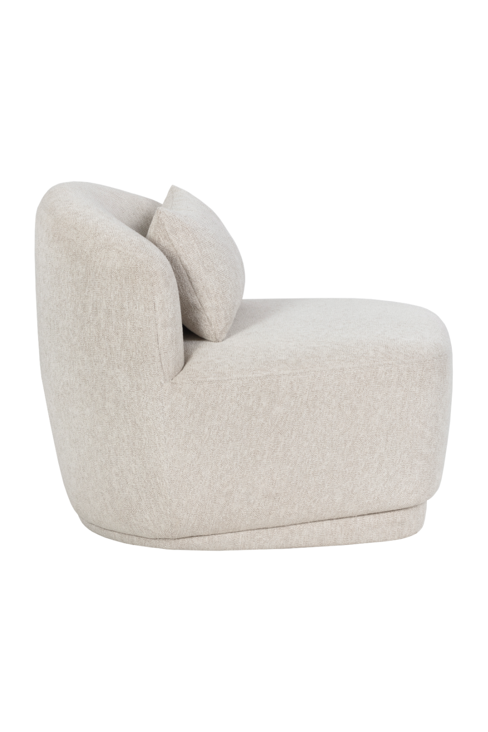 Modern European furniture - Armless Swivel Lounge Chair - www.oroa.com